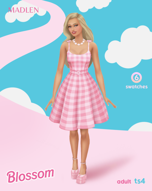 Maxis Match Blossom Set by simsfinds - The Sims 4 Custom Content