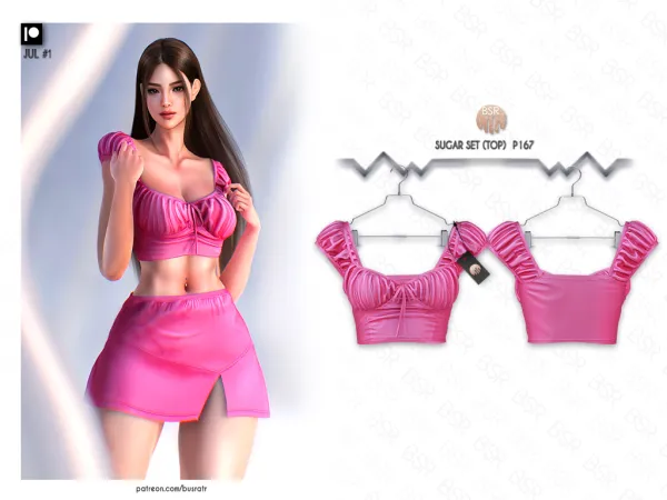 Alpha SUGAR SET P167 P168 tr by busratr - The Sims 4 Custom Content