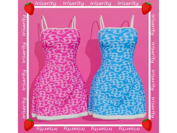 Alpha Sierra Dress by Irisarity - The Sims 4 Custom Content
