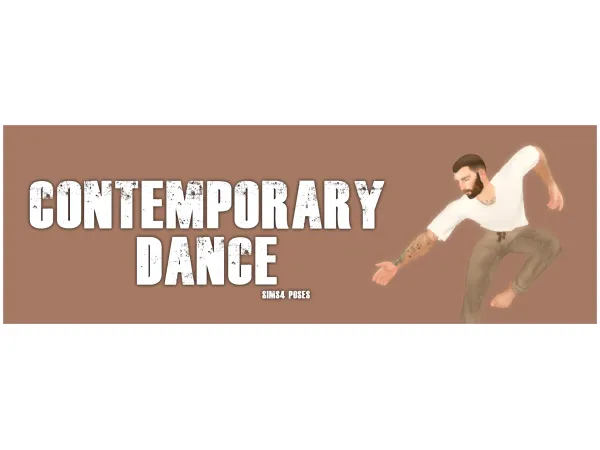 Mix CONTEMPORARY DANCE by Pasos Grandes - The Sims 4 Custom Content