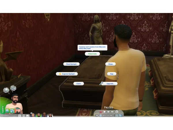 Maxis Match Hibernating Humans V1 by laurelie - The Sims 4 Custom Content