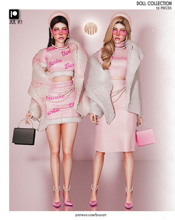 Alpha DOLL COLLECTION UPDATE tr by busratr - The Sims 4 Custom Content