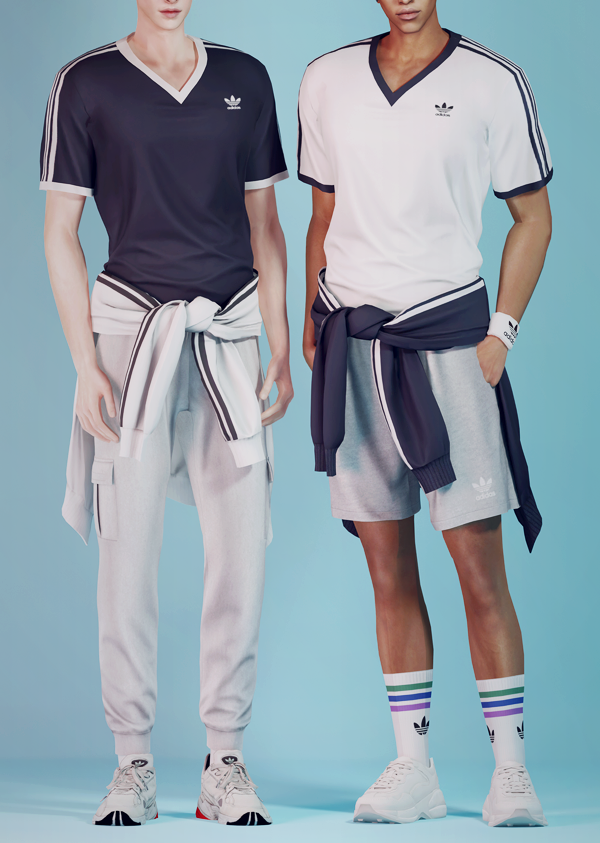 Alpha [KK] T shirt 04 by simsfinds - The Sims 4 Custom Content