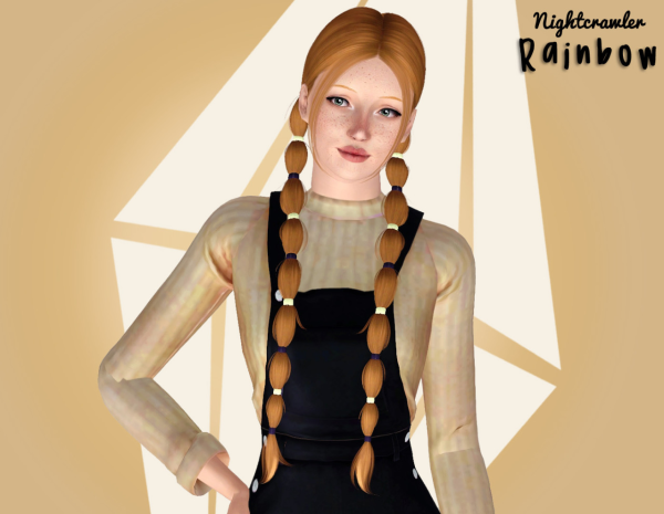 Nightcrawler Rainbow by simsfinds - The Sims 3 Custom Content