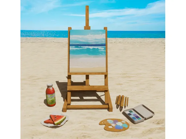 Painting at the beach Set