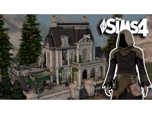 Maxis Match Grim Reaper's house by Bojana Sims - The Sims 4 Custom Content