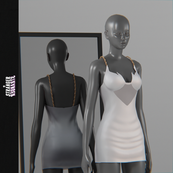 Alpha Nina Dress by stranger - The Sims 4 Custom Content