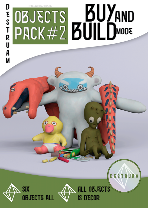 Maxis Match Objects Pack 2 by simsfinds - The Sims 4 Custom Content