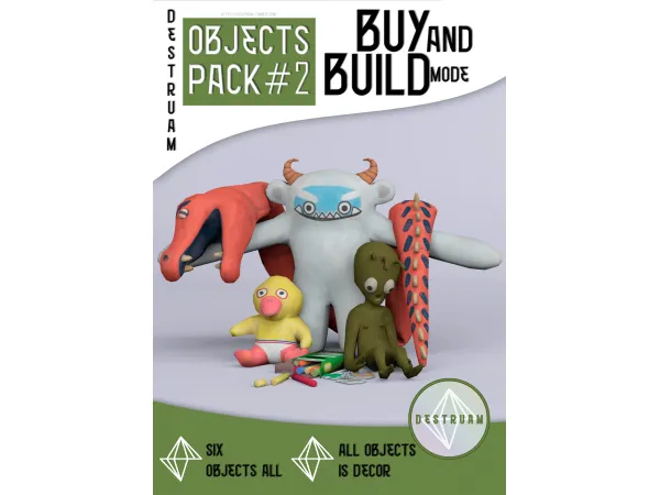 Maxis Match Objects Pack 2 - The Sims 4 Custom Content