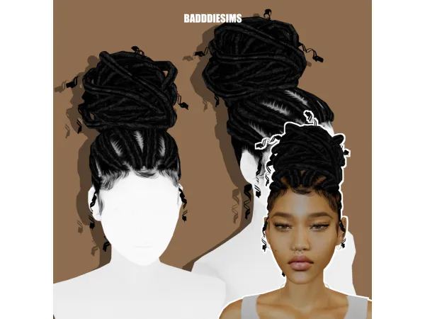 GODDESS LOCS by BADDDIESIMS