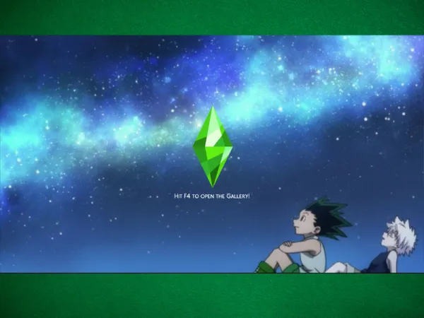 Alpha Hunter X Hunter Loading Screen - The Sims 4 Custom Content