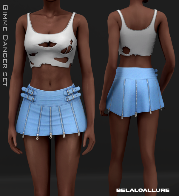 Alpha Gimme Danger Set by simsfinds - The Sims 4 Custom Content