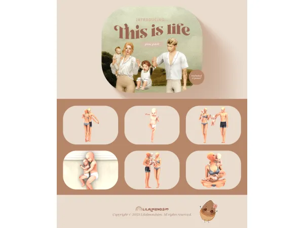 Mix This is life - The Sims 4 Custom Content