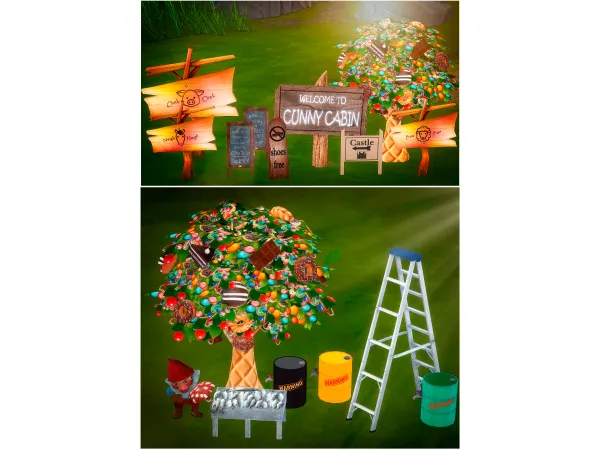Mix CLUTTER (9 ITEMS) Thank you for downloading by Jennifer Jennisims - The Sims 4 Custom Content
