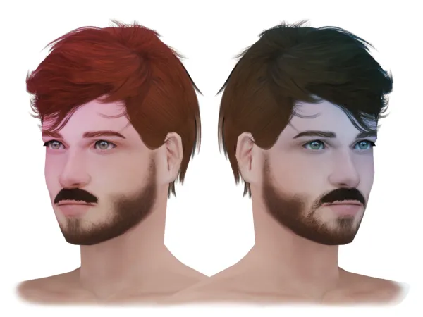 3t2 Beard 06 cellar by nectar - The Sims 2 Custom Content