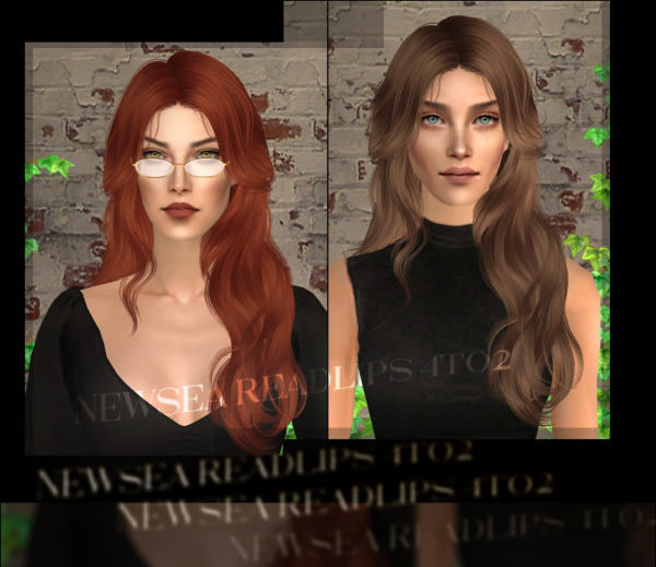Newseas ReadLips 4to2 by simsfinds - The Sims 2 Custom Content