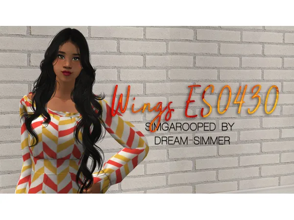 Wings ES0430 - The Sims 2 Custom Content
