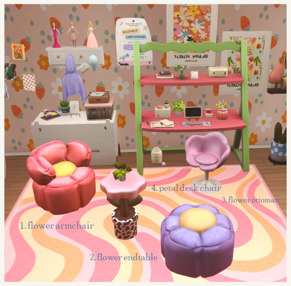 4t2_flowerset by simsfinds - The Sims 2 Custom Content