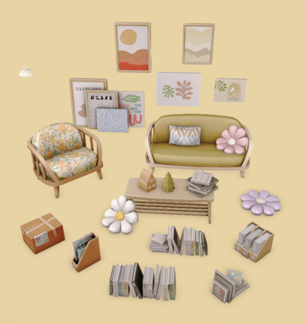 4t2_kkb_citrusroom by simsfinds - The Sims 2 Custom Content