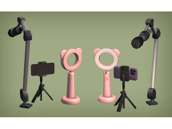 Vlogger Set Functional for - The Sims 2 Custom Content