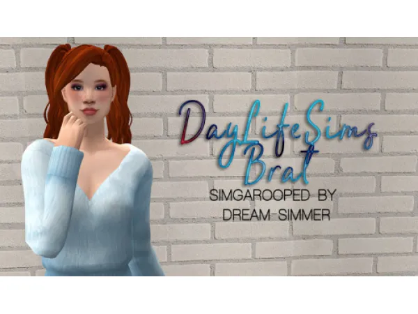 DayLifeSims Brat - The Sims 2 Custom Content