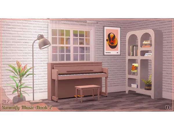 4t2 Simmify Music Nook - The Sims 2 Custom Content