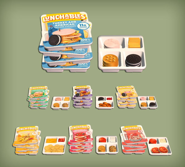 Lunchables Food for by simsfinds - The Sims 2 Custom Content