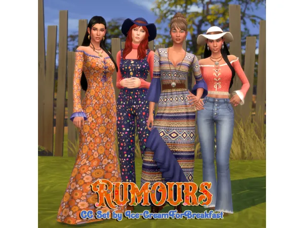 Maxis Match Rumours August 2023 Set creamforbreakfast by ice - The Sims 4 Custom Content