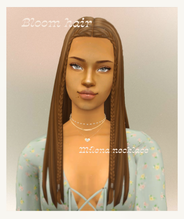 milena necklace by simsfinds - The Sims 2 Custom Content