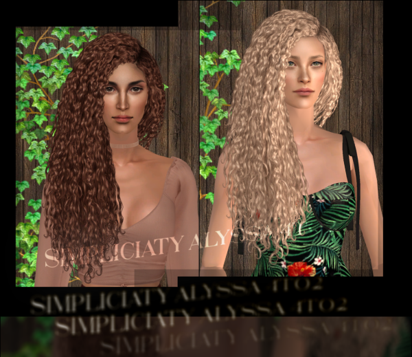 Simpliciatys Alyssa 4to2 by simsfinds - The Sims 2 Custom Content