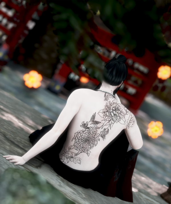 Mix Butterfly Dream Tattoo by simsfinds - The Sims 4 Custom Content