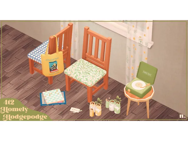 4t2 homely hodgepodge motif by leaf - The Sims 2 Custom Content