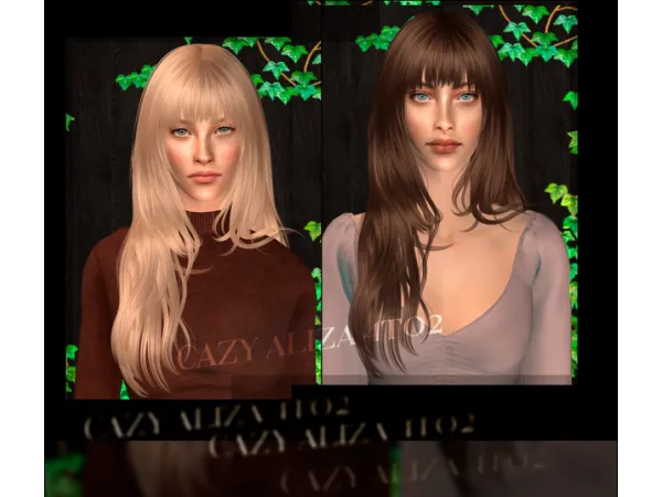 Cazys Aliza 4to2 - The Sims 2 Custom Content