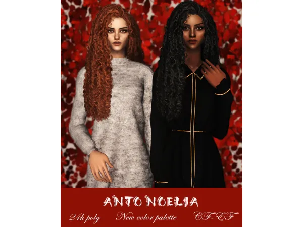 Anto Noelia - The Sims 2 Custom Content