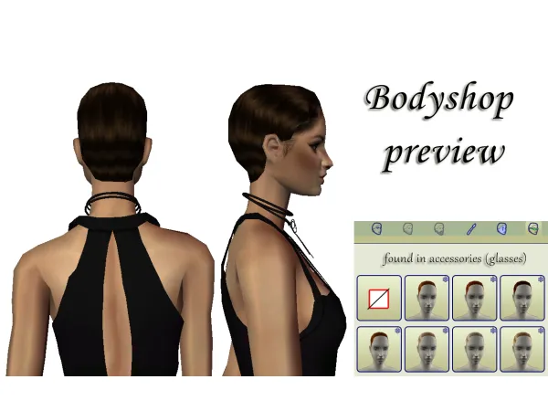 Accessory Scalp - The Sims 2 Custom Content