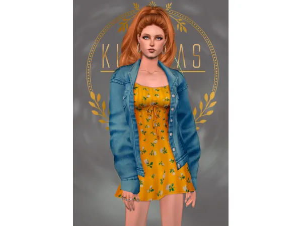 Kurimas4t2_MegumiDress_Sentate - The Sims 2 Custom Content