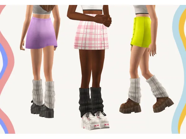 kestrelteens4t2arethabeejennyskirtAF_withbonniebootsbymadlen - The Sims 2 Custom Content