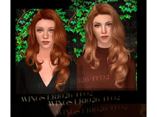 Wingss ER1026 4to2 - The Sims 2 Custom Content