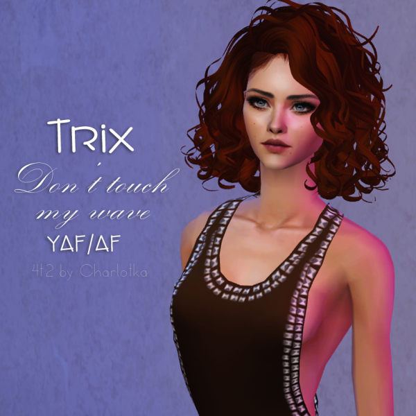 Trix Don't Touch My Wave by simsfinds - The Sims 2 Custom Content