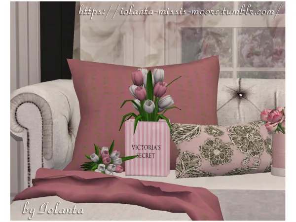 A bouquet of tulips - The Sims 2 Custom Content
