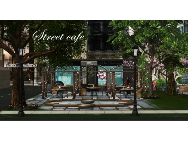 Cafe - The Sims 2 Custom Content