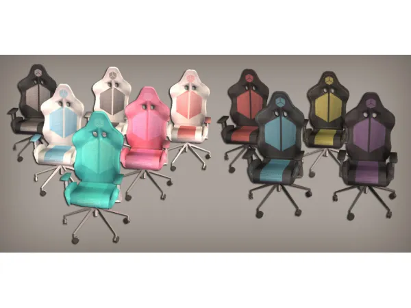 Geek Perfect Night Desk and Chair for - The Sims 2 Custom Content