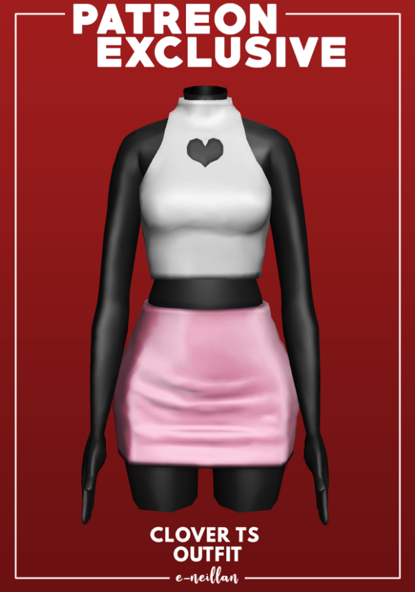 Clover Totally Spies Outfit by simsfinds - The Sims 2 Custom Content