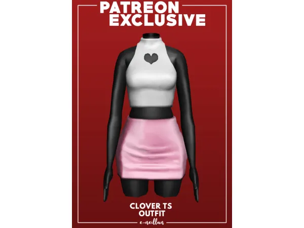 Clover Totally Spies Outfit - The Sims 2 Custom Content