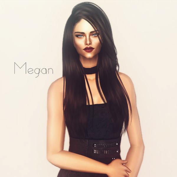 Megan by simsfinds - The Sims 2 Custom Content