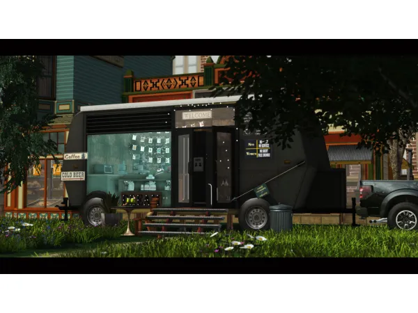 Street food - The Sims 2 Custom Content