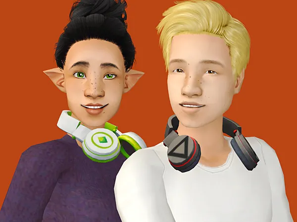 MDPs 4t2 Headphone Accessory for teens - The Sims 2 Custom Content