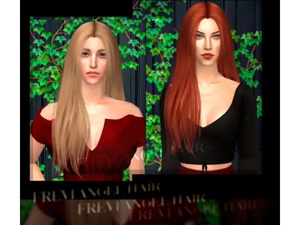 Advent Calendar 2022 gifts part 1 (hair) - The Sims 2 Custom Content