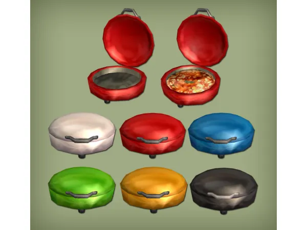 Pizza Cooker Functional for - The Sims 2 Custom Content