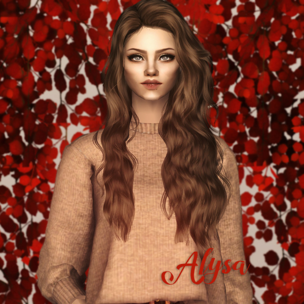 Alysa by simsfinds - The Sims 2 Custom Content